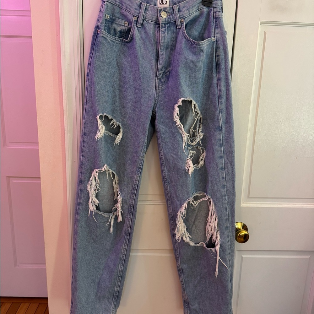 BDG Light Blue High Waisted Jeans